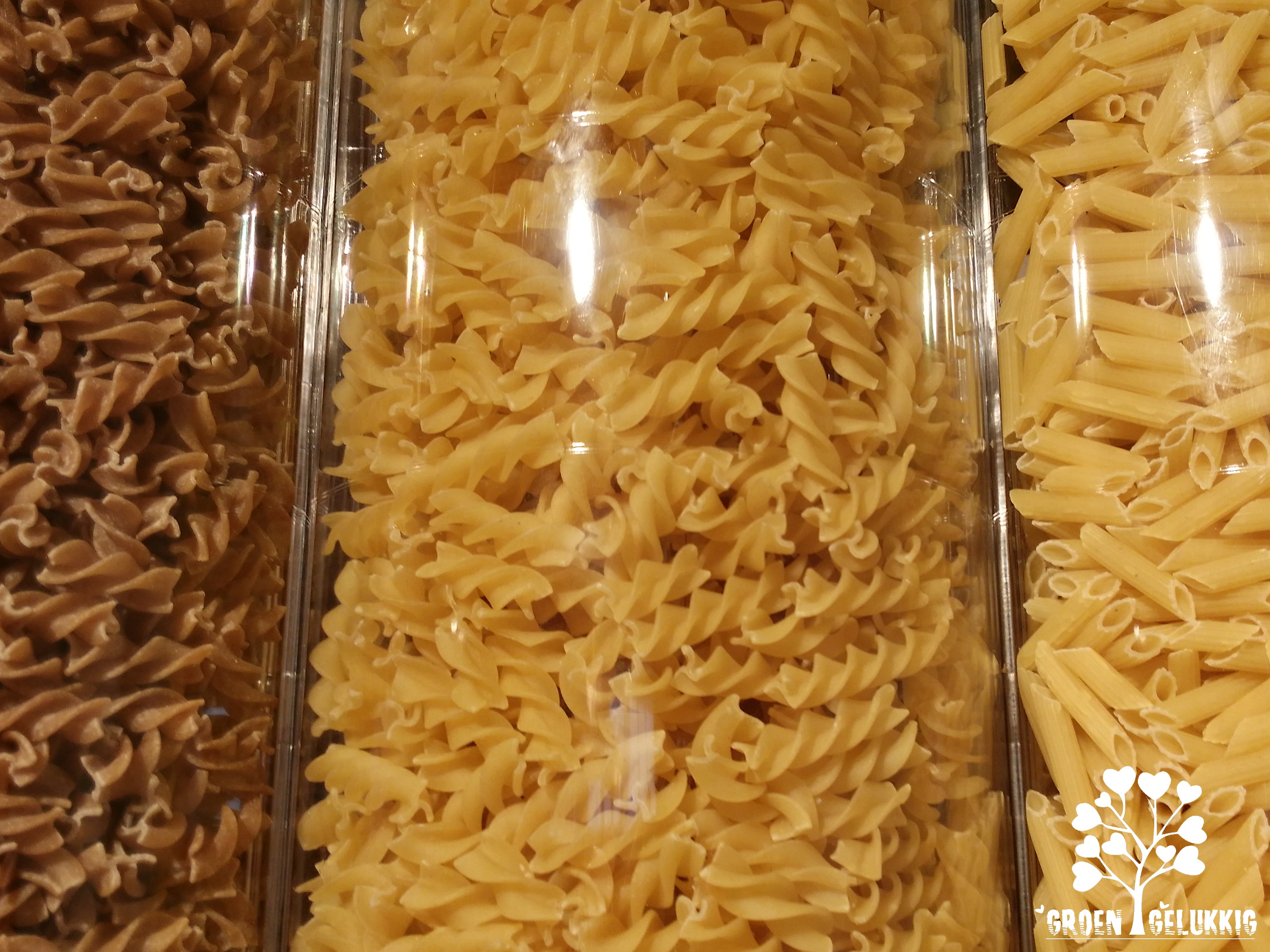 Verschillende soorten pasta bij Bag & Buy