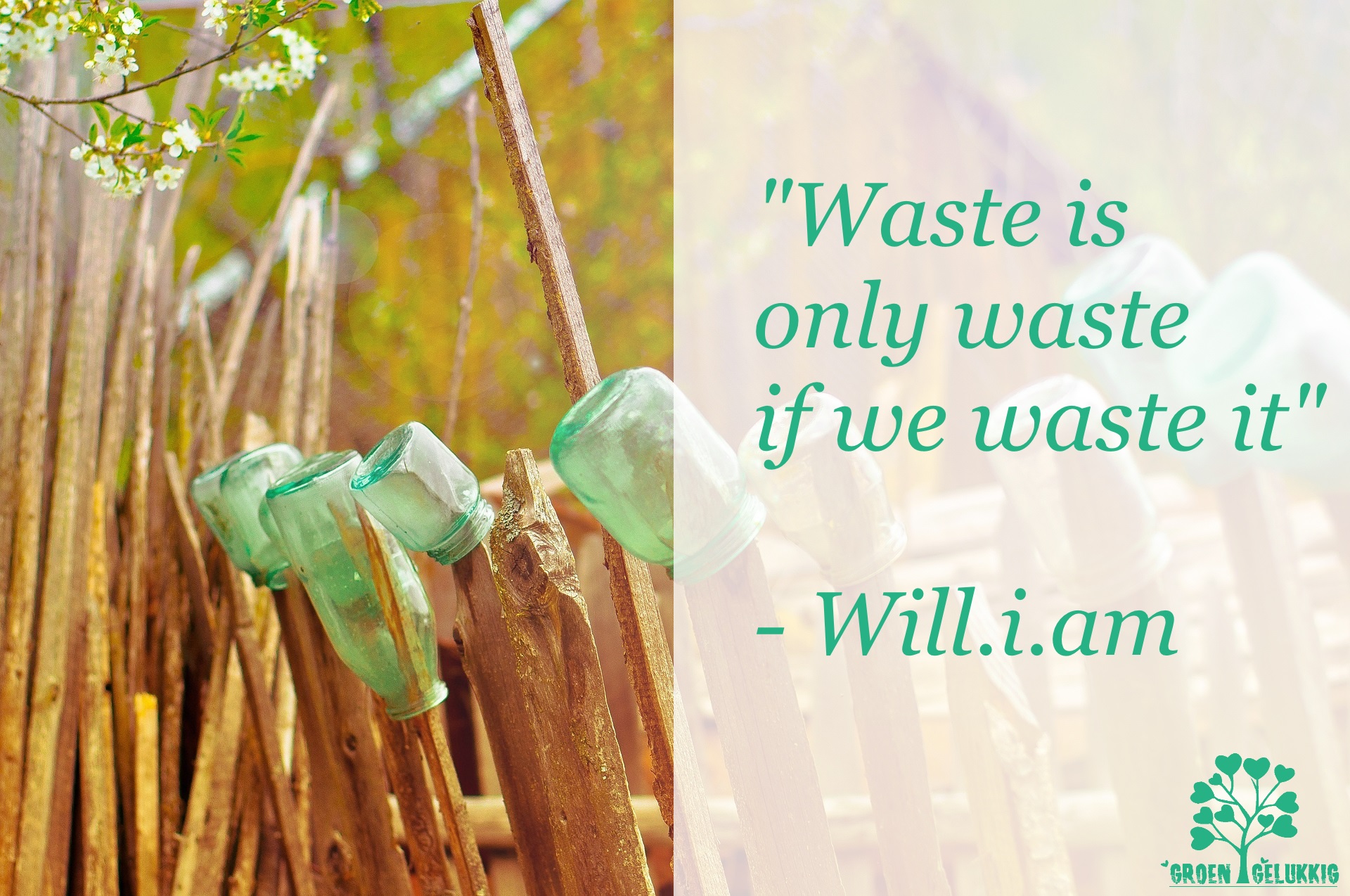 Waste is only waste if we waste it